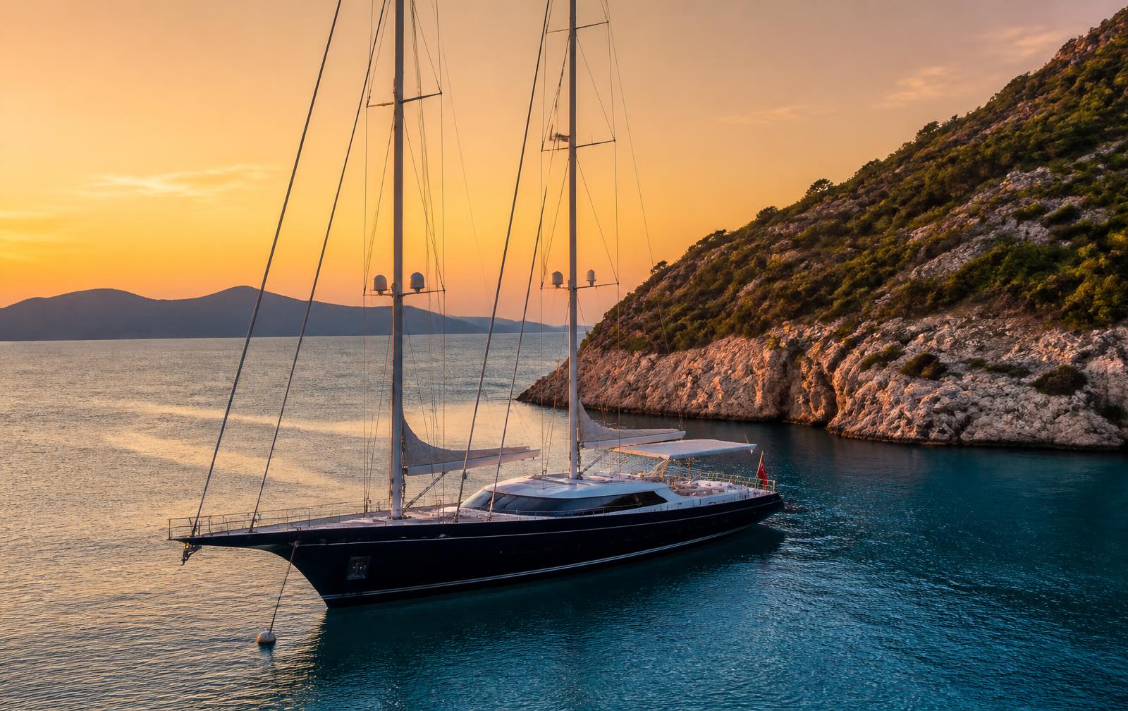 MET Yacht ekibi ve süper yat